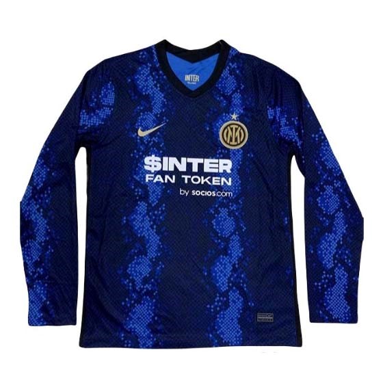 Tailandia Camiseta Inter Milan 1ª ML 2021/22